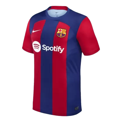 Men's Barcelona Home Soccer Jersey 2023/24 - Fans Version - acejersey