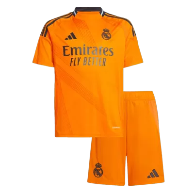 Kid's Real Madrid Away Jerseys Kit(Jersey+Shorts) 2024/25 - acejersey