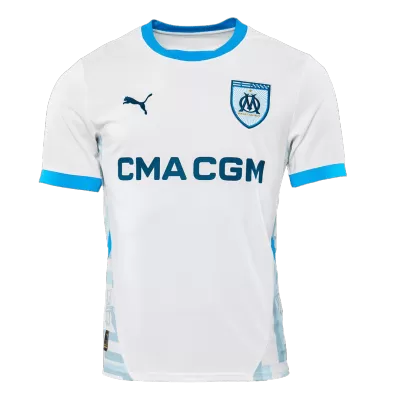 Men's Marseille Home Soccer Jersey 2024/25 - acejersey