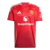 Men's Manchester United B.FERNANDES #8 Home Soccer Jersey 2024/25 - acejersey