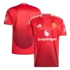 Men's Manchester United Home Soccer Jersey 2024/25 - acejersey