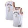 Men's San Antonio Spurs Keldon Johnson #3 White Swingman Jersey 2023/24 - City Edition - acejersey