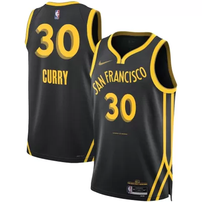 Men's Golden State Warriors Stephen Curry #30 Swingman Jersey - City Edition - acejersey