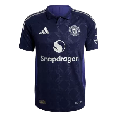 Manchester United Away Soccer Jersey 2024/25 - Player Version - acejersey