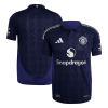 Manchester United Away Soccer Jersey 2024/25 - Player Version - acejersey