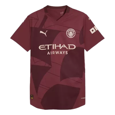 Manchester City Third Away Soccer Jersey 2024/25 - Player Version - acejersey