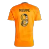 Men's Real Madrid MBAPPÉ #9 Away Soccer Jersey 2024/25 - Bear Champ Font - acejersey