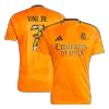 Men's Real Madrid VINI JR. #7 Away Soccer Jersey 2024/25 - Bear Champ Font - acejersey