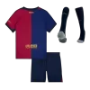 Kid's Barcelona Home Jersey Full Kit 2024/25 - acejersey