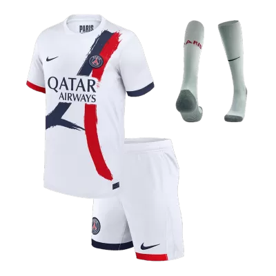 Kid's PSG Away Jersey Full Kit 2024/25 - acejersey