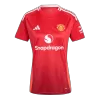 Women's Manchester United Home Soccer Jersey 2024/25 - acejersey