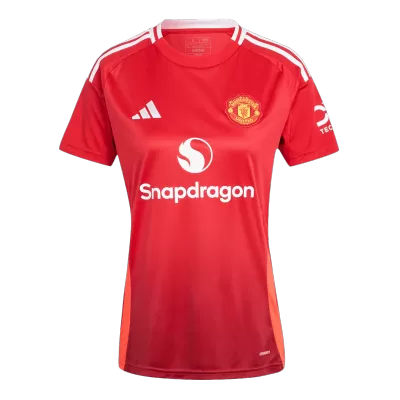 Women's Manchester United Home Soccer Jersey 2024/25 - acejersey