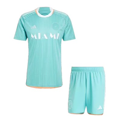 Men's Inter Miami CF Third Away Jersey (Jersey+Shorts) Kit 2024 - acejersey