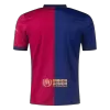 Men's Barcelona 125th Anniversary Home Soccer Jersey 2024/25 - Spotify Logo Without Text - acejersey