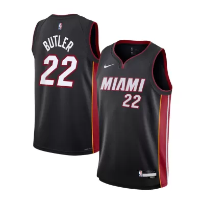 Youth Miami Heat Jimmy Butler #22 Black Swingman Jersey - Icon Edition - acejersey