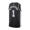 Youth San Antonio Spurs Victor Wembanyama #1 Black Swingman Jersey - Icon Edition - acejersey