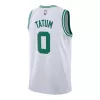 Youth Boston Celtics Jayson Tatum #0 White Swingman Jersey - Association Edition - acejersey