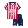 Kid's Chivas Home Jerseys Kit(Jersey+Shorts) 2024/25 - acejersey