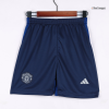 Kid's Manchester United Away Jerseys Kit(Jersey+Shorts) 2024/25 - acejersey
