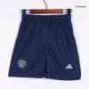 Kid's Manchester United Away Jerseys Kit(Jersey+Shorts) 2024/25 - acejersey