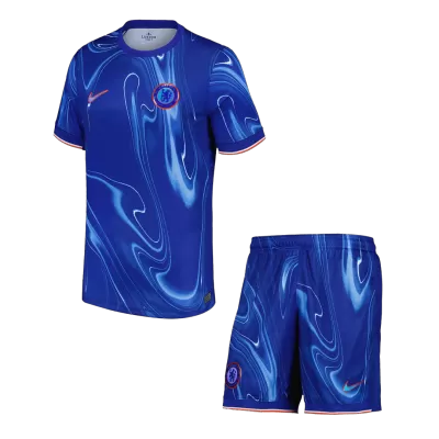 Men's Chelsea Home Jersey (Jersey+Shorts) Kit 2024/25 - acejersey