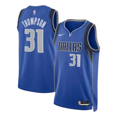 Men's Dallas Mavericks Klay Thompson #31 Blue Swingman Jersey - Icon Edition - acejersey