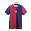 Men's Barcelona Home Soccer Jersey 2024/25 - Spotify Logo Without Text - acejersey