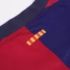 Men's Barcelona Home Soccer Jersey 2024/25 - Spotify Logo Without Text - acejersey