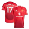 Men's Manchester United GARNACHO #17 Home Soccer Jersey 2024/25 - acejersey