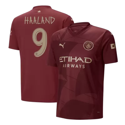 Men's Manchester City HAALAND #9 Third Away Soccer Jersey 2024/25 - UCL - acejersey