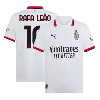 Men's AC Milan RAFA LEÃO #10 Away Soccer Jersey 2024/25 - acejersey