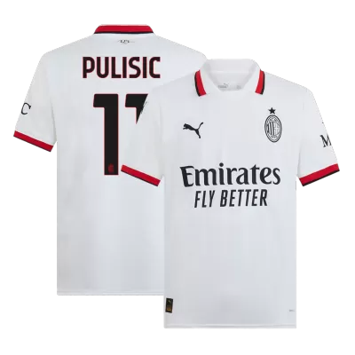 Men's AC Milan PULISIC #11 Away Soccer Jersey 2024/25 - acejersey