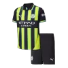 Kid's Manchester City Away Jerseys Kit(Jersey+Shorts) 2024/25 - acejersey