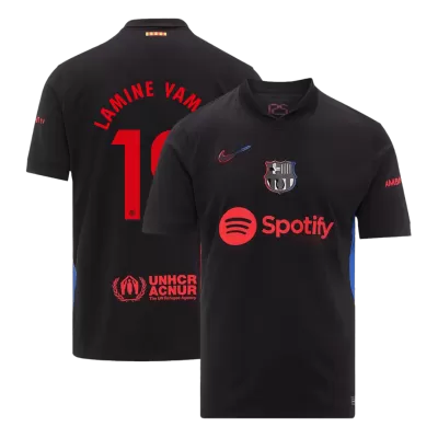 Men's Barcelona LAMINE YAMAL #19 Away Soccer Jersey 2024/25 - acejersey