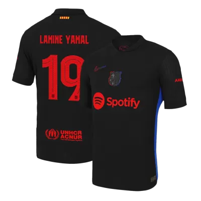 Barcelona LAMINE YAMAL #19 Away Soccer Jersey 2024/25 UCL - Player Version - acejersey