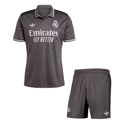 Men's Real Madrid Third Away Jersey (Jersey+Shorts) Kit 2024/25 - acejersey