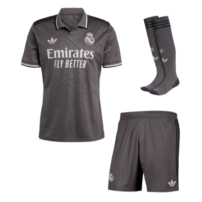 Men's Real Madrid Third Away Jersey Full Kit 2024/25 - acejersey