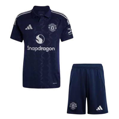 Men's Manchester United Away Jersey (Jersey+Shorts) Kit 2024/25 - acejersey