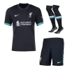 Men's Liverpool Away Jersey Full Kit 2024/25 - Fans Version - acejersey