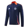 Manchester United Navy Jacket Training Kit 2024/25 For Adults - acejersey