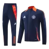 Manchester United Navy Jacket Training Kit 2024/25 For Adults - acejersey