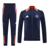 Manchester United Navy Jacket Training Kit 2024/25 For Adults - acejersey