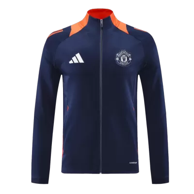 Manchester United Navy Track Jacket 2024/25 For Adults - acejersey