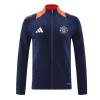 Manchester United Navy Jacket Training Kit 2024/25 For Adults - acejersey