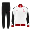 Liverpool White Jacket Training Kit 2024/25 For Adults - acejersey