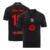 Men's Barcelona LAMINE YAMAL #19 Away Soccer Jersey 2024/25 - UCL - Spotify Logo Without Text - acejersey