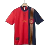 Spain Home Retro Soccer Jersey 1996 - acejersey