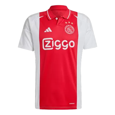 Men's Ajax Home Soccer Jersey 2024/25 - acejersey