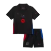 Kid's Barcelona Away Jerseys Kit(Jersey+Shorts) 2024/25 - Spotify Logo Without Text - acejersey