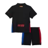 Kid's Barcelona Away Jerseys Kit(Jersey+Shorts) 2024/25 - acejersey